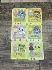 Leap Frog Scoop And Learn Ice Cream Cart Replacement Parts- Set Of 6 Menu Cards