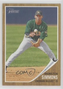 2011 Topps Heritage Minor League Edition Andrelton Simmons #1