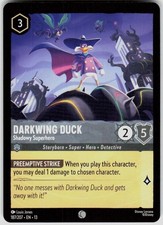 Darkwing Duck Shadowy Superhero 187/204 Attack of the Vine Disney Lorcana