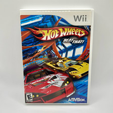 Hot Wheels Beat That! Nintendo Wii Activision Manual Included Complete Game