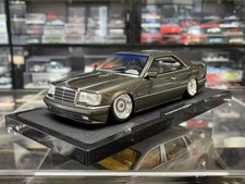 OTTO 1/18 Benz E C124 AMG HellaFlush Resin Diecast Model Car Gray Gifts OT1241