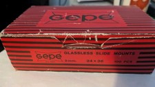 Gepe Glassless Slide Mounts 24x36mm 100 Pieces - New  Unused - US Based