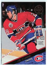 1993-94 Leaf #203 Eric Desjardins Montreal Canadiens