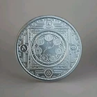 1oz Silver Shield 2019 Cosmic Archetype BU Silver Round Conscientia In Cap+COA