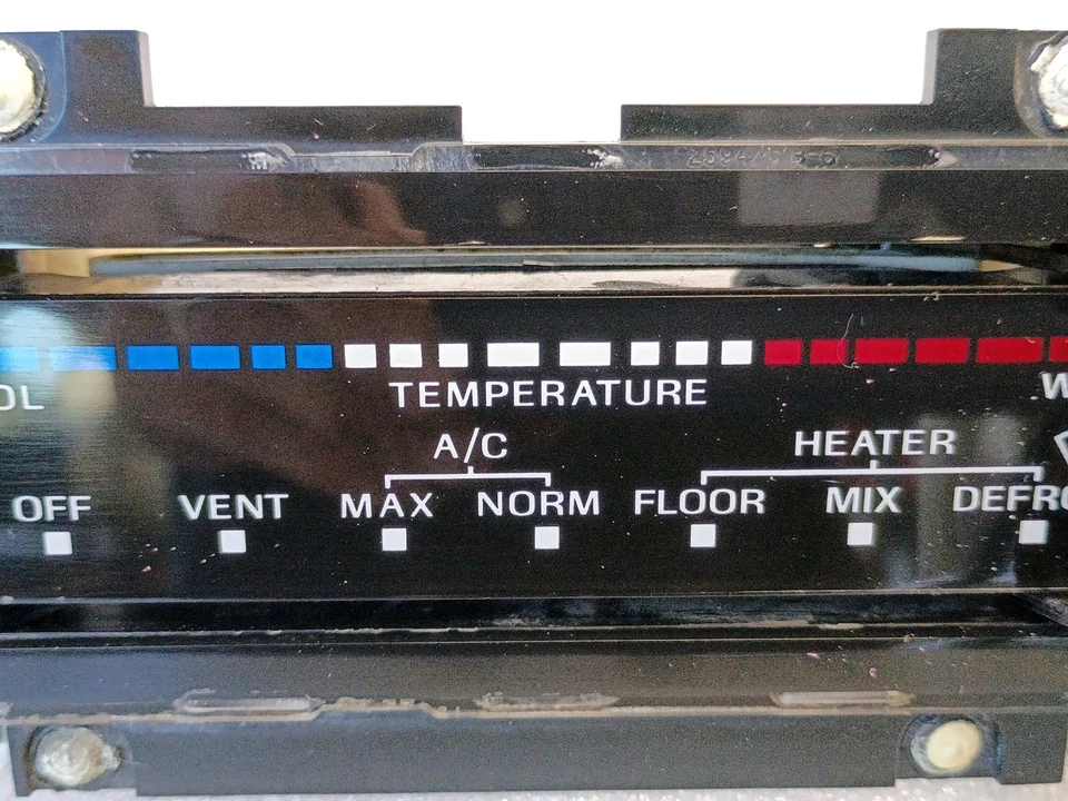 80-82 REACONDICIONADO Calentador y Control de CA con Interruptor de Vidrio Ventana Trasera Ford Bronco Foto 3 de 4