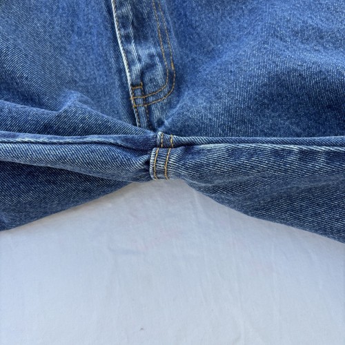 Basic Editions Straight Denim Jeans Men's 38Wx30L Blue Cotton 5 Pockets - 第 10/18 張圖片