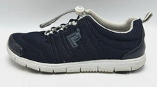 Propet Sneakers Womens 7 Narrow Travel Walker II Navy Blue Walking Comfort