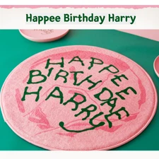 Harry Potter Happy Birthday Harry Rug Official MD Korea Limited Edition 500x500m