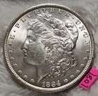 VIDEO 👀🔥LUSTROUS WHITE GEM BU 🔥1884-P Morgan Silver Dollar UNC MS CARTWHEEL