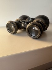 Antikes Fernglas Emil Busch Rathenow verkauft von Optiker O.Pohmer Gera um 1900!