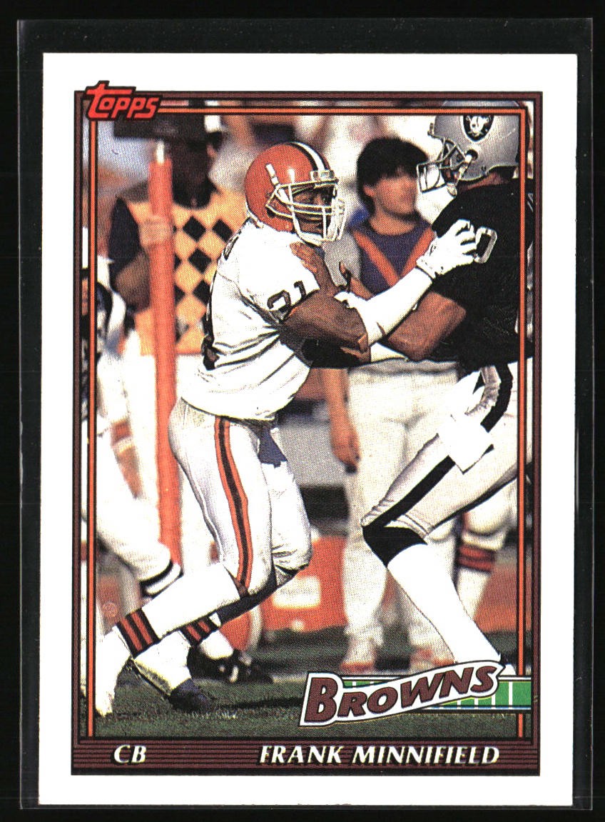 1991 Topps #600 Frank Minnifield