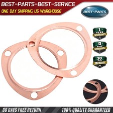 3 Inch Copper Header Exhaust Collector Gaskets Fits For Sbc Bbc 302 350 454 383 3 Inch Copper Header Exhaust Collector Gaskets Fits For Sbc Bbc 302 350 454 383
