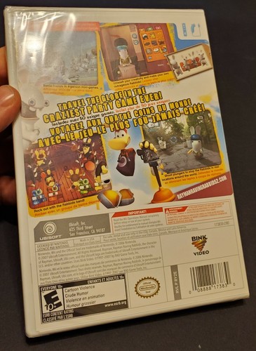 Rayman: Raving Rabbids 2 (Nintendo Wii, 2007) Factory Sealed New - Bild 2 von 3
