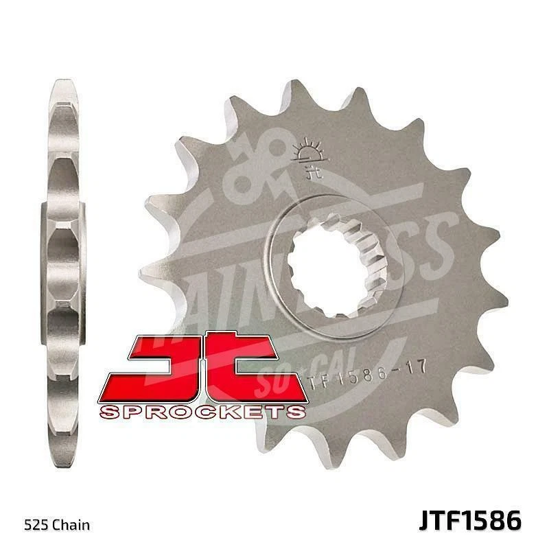 Kit de piñones y cadena de transmisión 525 JT para Yamaha YZF R6 2006-2024 Foto 4 de 4