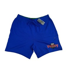 Polo Ralph Lauren Mens Cotton Waffle Knit Graphic 6" Shorts Blue M