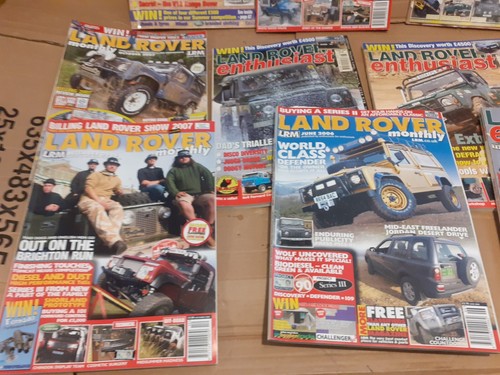 Land Rover Magazine verschiedene Daten/Jahre seltene Arbeit Lot 28 - Bild 14 von 14