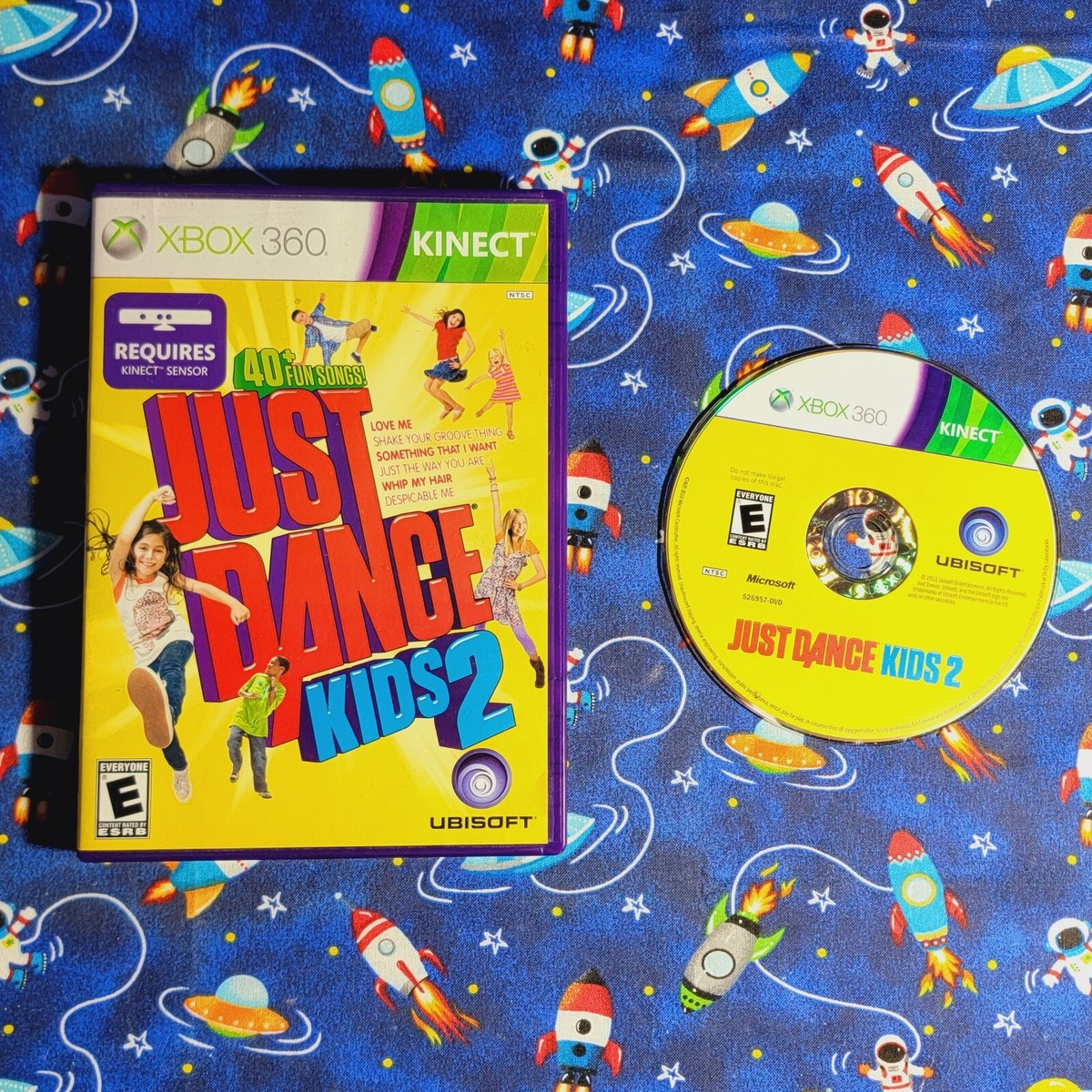 Just Dance Kids Xbox 360 Game Case