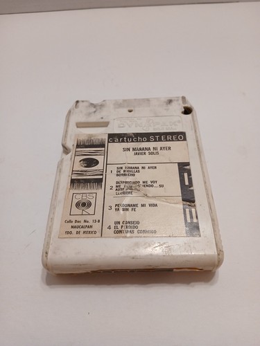 Javier Solis sin manana ni ayer 8 Track - Picture 6 of 7