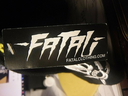 ¡NUEVO CON ETIQUETAS! RARO! LOS ANGELES FATAL MARCA TODO BORDADO DEPORTIVO GORRA A PRESIÓN SOMBRERO! - Imagen 13 de 13