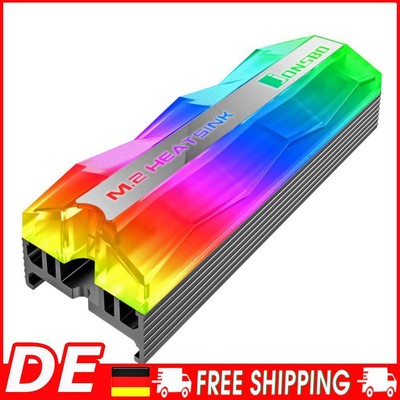 Jonsbo M.2-2 ARGB M.2 SSD Kühlkörper 5V 3Pin Wärmeableitung Solid State Cooler