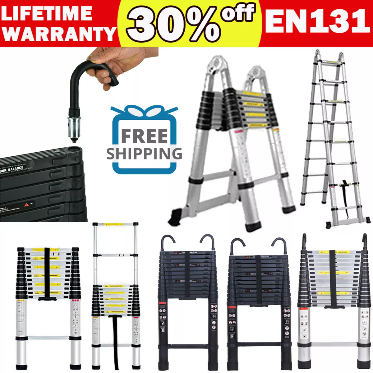 6m telescopic ladder deals
