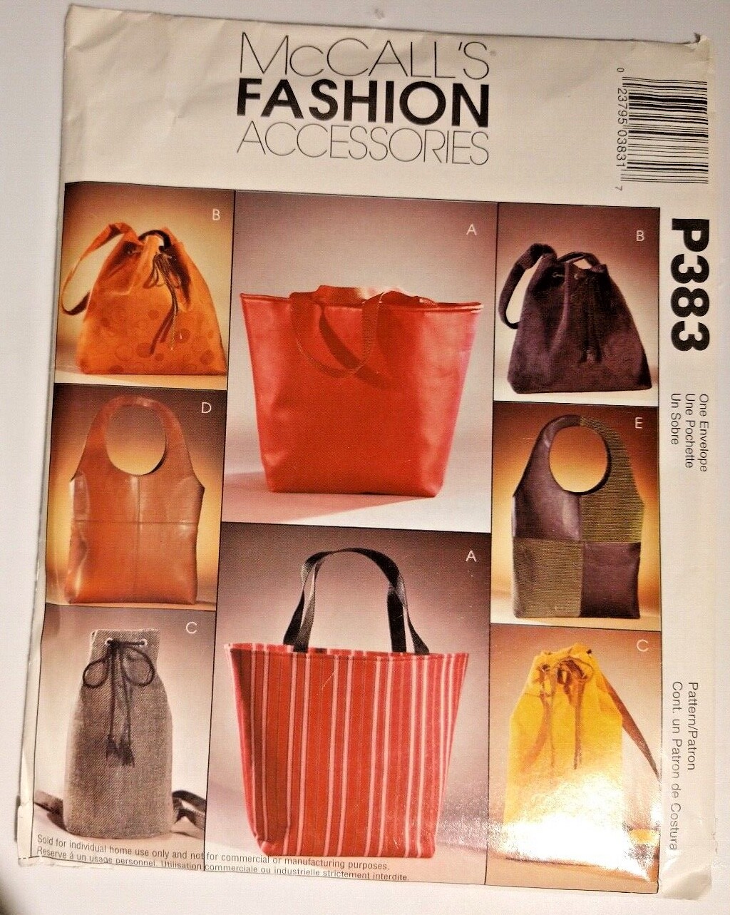 Asst Sewing Patterns Handbags Purse Boho Bag Backpack Hat Adult Kids -You Choose