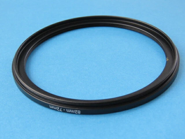 82mm to 72mm Stepping Step Down Ring Camera Lens Filter Adapter Ring 82-72mm - Image 2 of 2