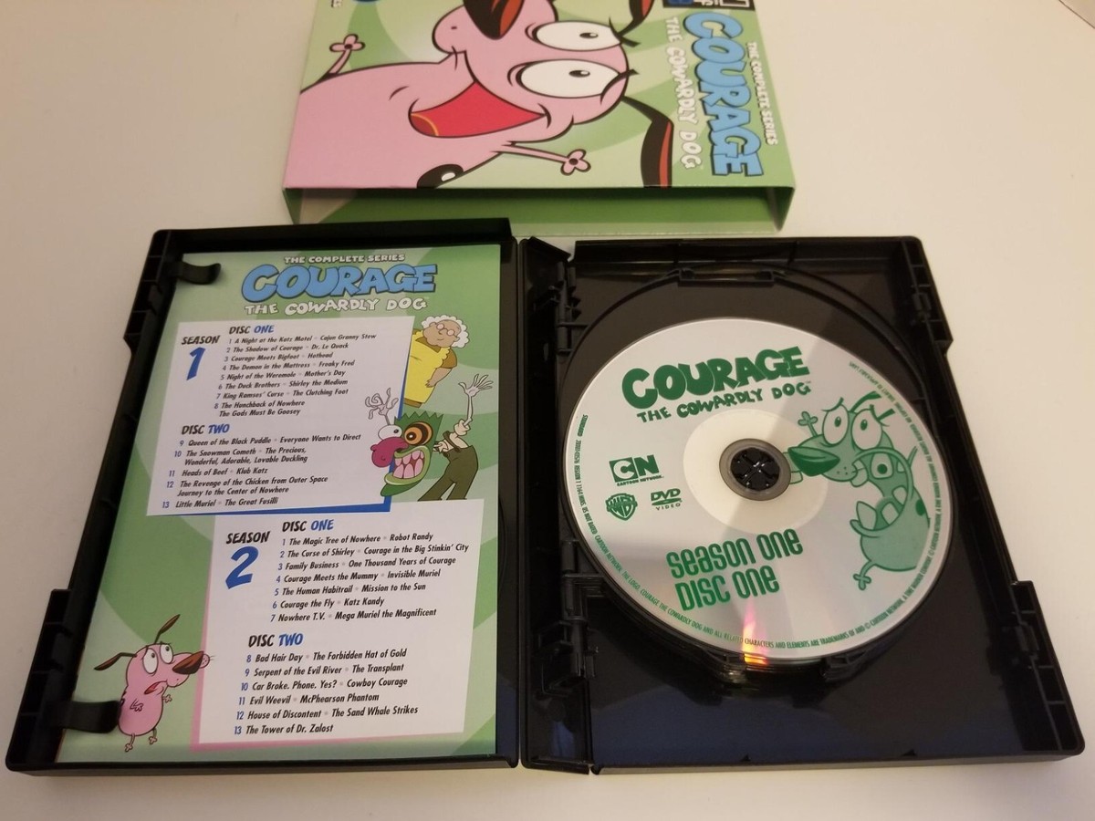 Courage to Live: Story of Charlie Wedemeyer [DVD](中古品) COURAGE THE COWARDLY DOG THE COMPLETE SERIES CN Seasons 1 2 3 4