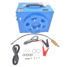 4500Psi 30Mpa PCP Air Compressor 12V w/ Built-in Fan Adapter for Mini Scuba Tank