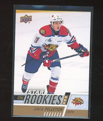 Jakob Pelletier  2017-18 Upper Deck CHL #354 EX or Better