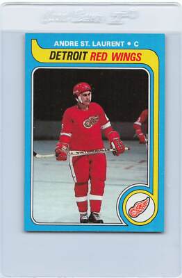 1979/80 Topps #73 Andre St. Laurent Red Wings NM/MT *245 | eBay