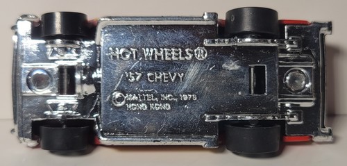 Vintage Hot Wheels Mebetoys Flying Colors '57 Chevy (B-5) - Picture 15 of 16