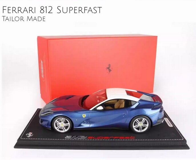 BBR 1/18 Ferrari 812 Superfast Tailor Made Resin Diecast Model Car