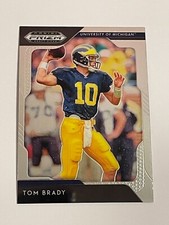 2019 Panini Prizm Draft Picks Football #94 - Tom Brady - Michigan Wolverines