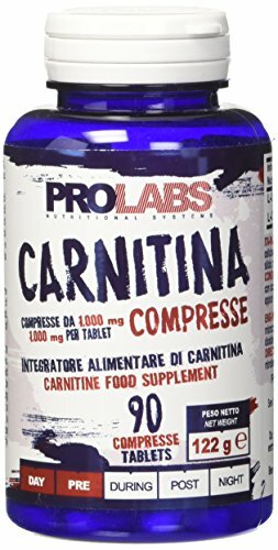 Prolabs Carnitina Compresse 1000 Mg, 90 Compresse (u3Q)