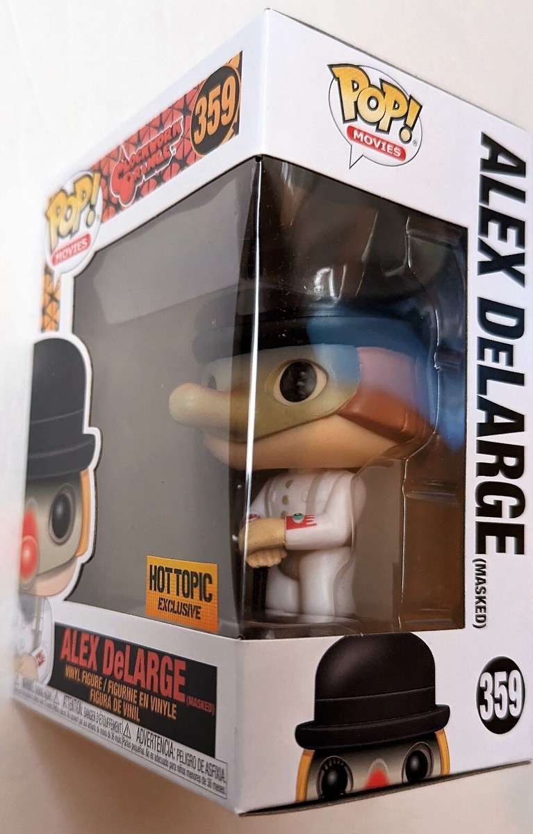 Funko Pop Clockwork Orange Alex DeLarge Masked #359 Hot Topic
