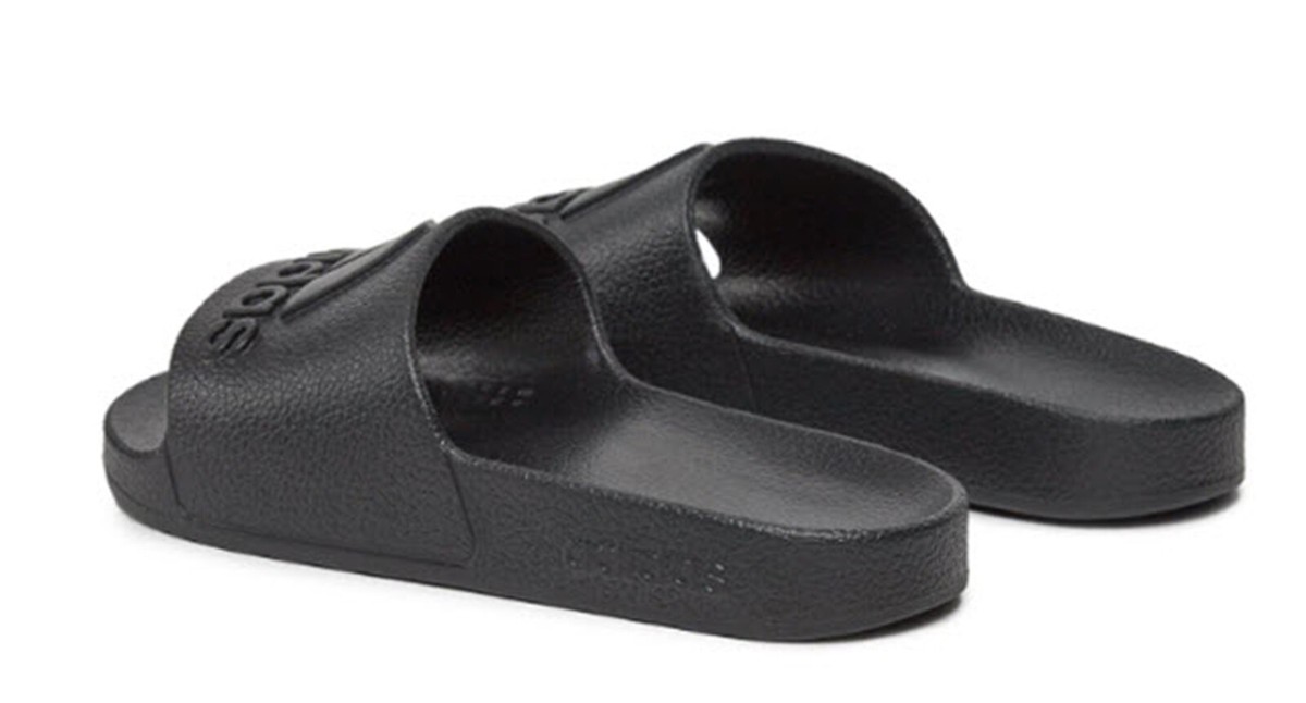 Adidas Men Adilette Aqua Slipper Shoes Black Slide Running GYM