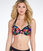 Pour Moi Black Dahlia Bikini Top - Women's Swimwear Pour Moi Black Dahlia Bikini Top - Women's Swimwear