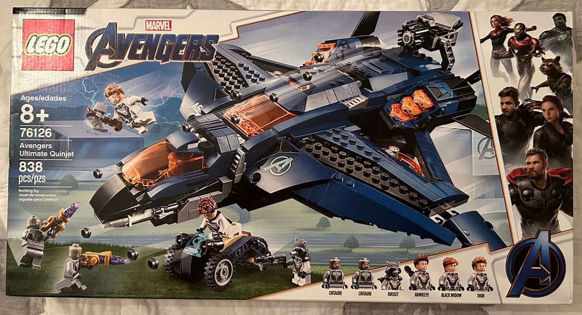 LEGO 76126 MARVEL AVENGERS ULTIMATE QUINJET (838 PCS) | eBay