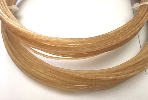 Natural Color Tennis Racket Gut 15 Gauge String 1.40 mm Natural Sheep Gut String - Picture 2 of 9