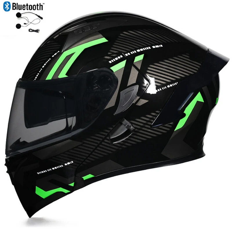 52#Black Green+Light Brown lens+Bluetooth