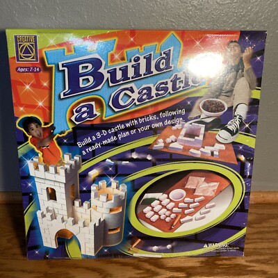 Creative Toys Build A Castle 3-D Design Bricks
