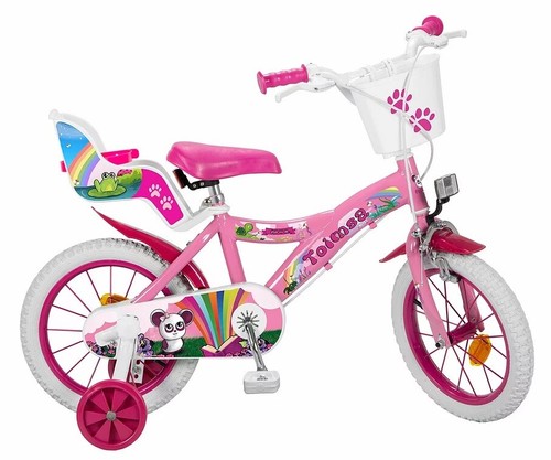 14 ZOLL 14" Kinderfahrrad Mädchenfahrrad Kinder Kinderrad Fahrrad Rad Bike Pink - Bild 1 von 1