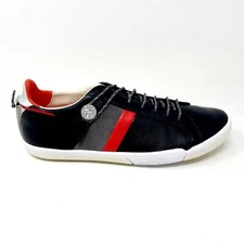 Plae Mulberry Black First Edition Full Grain Leather Mens Shoes 552010 010