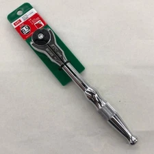 KTC 9.5sq. Swivel Ratchet Handle BRSW3 Silver 260g Kyoto Tool Metal Japan