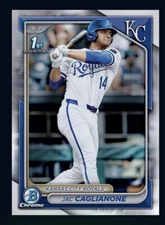 2024 Topps Bowman Chrome 1st Rookie RC - JAC CAGLIANONE (TOPPS Bunt Dlgital card