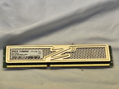 OCZ Gold Series OCZ3G1600LV6GK PC3 12800 2GB Memory RAM For Desktop Computer