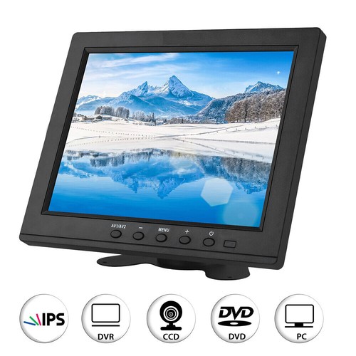 8" AUDIO LCD Color Display Monitor HDMI VGA BNC AV For PC CCTV DVR Backup Camera - Picture 12 of 12