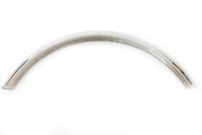 Universal Front Mudguard 4" x 19" Wheel Stainless Steel