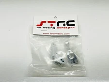 Strc Silver Aluminum Rear Hub Carriers For Slash 4x4 St1952S #9795